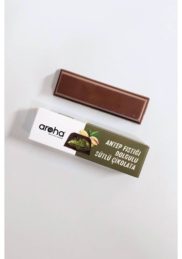 Antep Fıstığı Dolgulu Sütlü Çikolata - 38 G