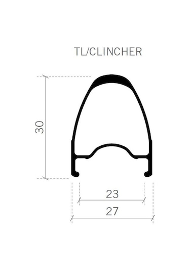 Fsa Vision Team Agx İ23 Disk C.lock Sh11 Gravel Yol Jant Seti