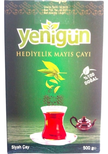 Yenigün Hediyelik Mayıs Siyah Dökme Çay 500 G