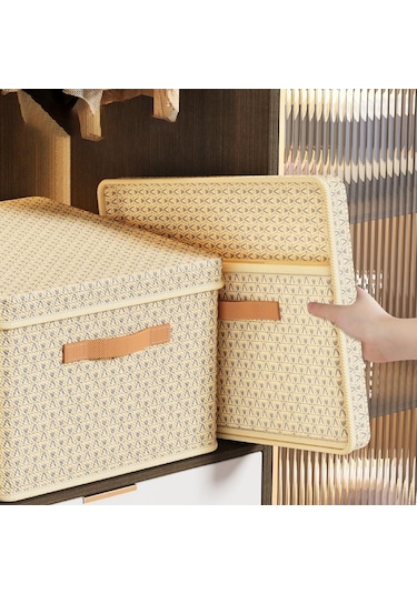 Şarap Kırmızısı Giysi Yatak Saklama Torbaları Ev Yorgan Katlanır Saklama Kutusu Organizatör Yatak Altı Dolap Dolap Kutusu L Kırmızı