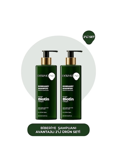 Dermoend Biotin Şampuan 2'li