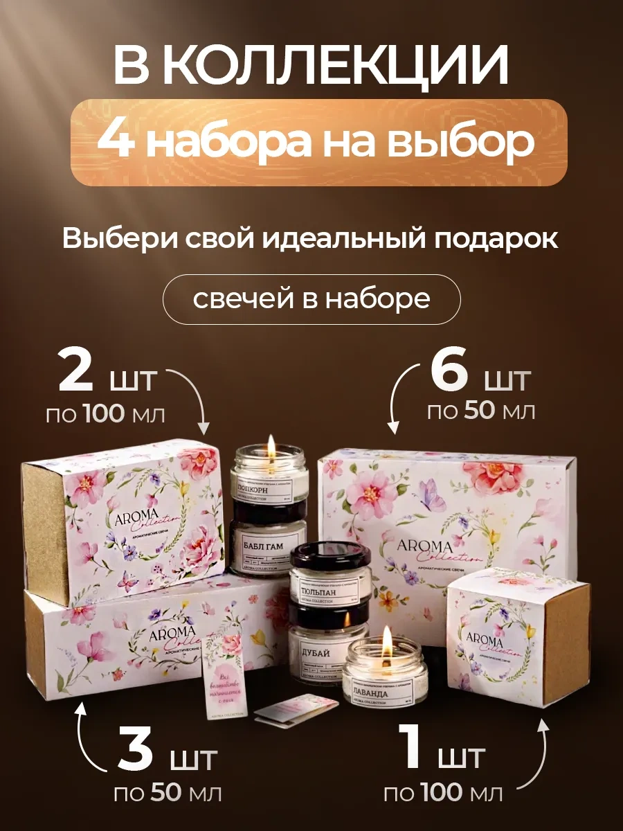 Aromaticeskaa Kollekcia Aromatik Mumlar. Hediye S 328707877 Beyaz