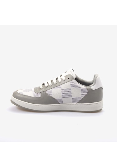 Mocassini Erkek Spor & Sneaker Ayakkabı 7434 Gri-beyaz