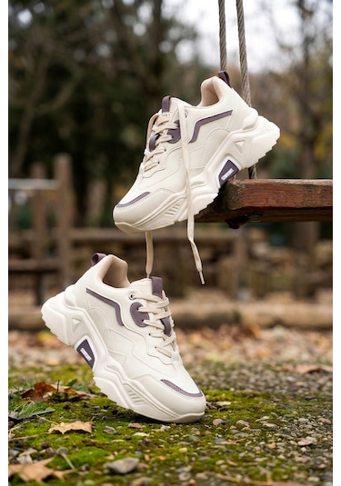 Dark Seer Kids Ds K 2110 Sneaker 2025 Kız Çocuk Bej-mor