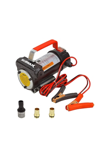 Stilmax 12V Kendinden Emişli Yakıt Sıvı Yağ Mazot Aktarma Transfer Pompa