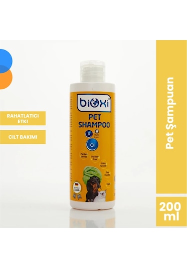 Bioxi Kedi Ve Köpek Şampuanı Shampoo 200 Ml