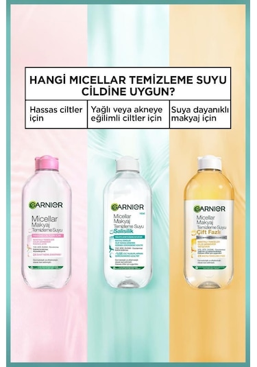Salisilik Micellar Makyaj Temizleme Suyu 400ml 3600542661706-11186