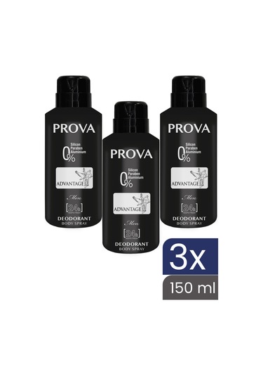 Prova Advantage Erkek Deodorant 3 x 150 ML