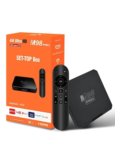 Laxsam M98 Pro Android 10.0 2 GB 16 GB 4K 3D Wifi Android Akıllı Tv Box