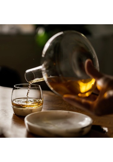 Nude 22334 Chill Mermer Altlıklı Viski Bardağı 300cc - 1 Adet