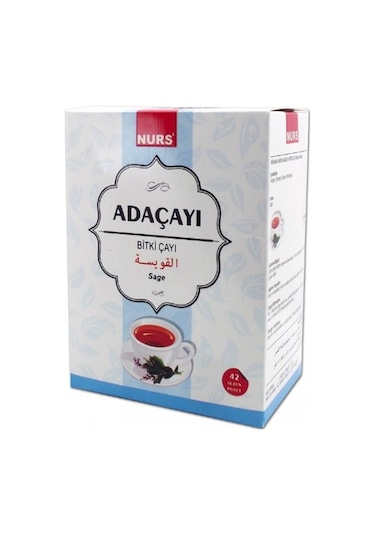 Nurs Adaçayı Bitki Süzen Poşet Çay 42'li