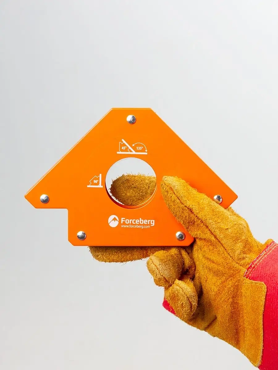 Forceberg Manyetik Kaynak Köşesi 34 Kg'a Kadar 3400470 Turuncu