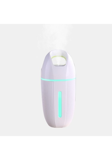 Bd-md1 Araba Ev Usb Takılabilir Hava Temizleme Cihazı Renkli Aydınlatma Nemlendirici Yeşil