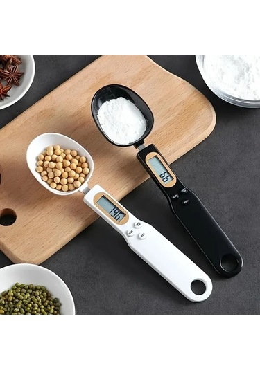 Oldfriend Siyah Dijital Mutfak Terazisi 0 1g Hassas Tartım Lcd Ekran Birim Dönüşümü Siyah