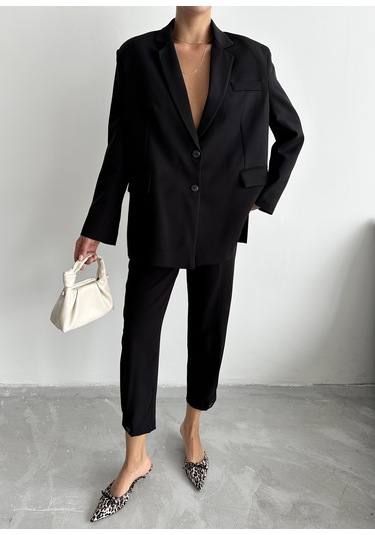 Laluvia Washington Blazer Ceket Siyah