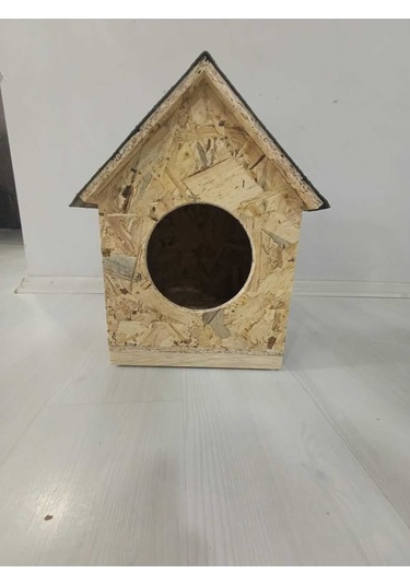 Kardemir Kedi Kulübesi Çatılı