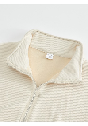 Erkekler İçin Açık Hava Spor Giyim Bol Versiyon Günlük İlkbahar Ve Sonbahar Kış Erkek Kalın Polar Ceket Yeşil