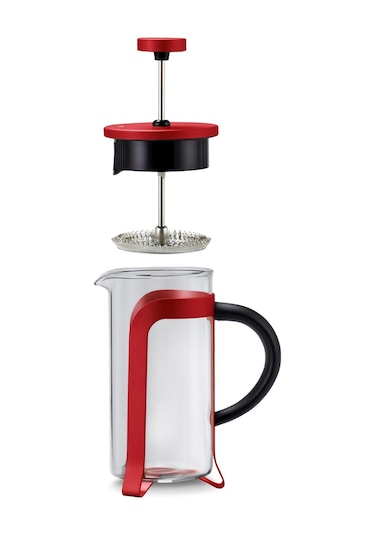 Tchibo French Press, Kırmızı 300 Ml Kırmızı