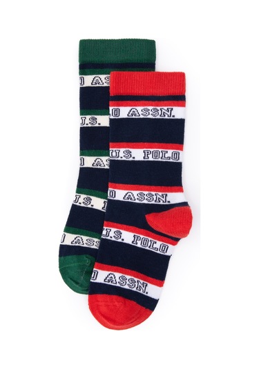 U.s. Polo Assn. Erkek Çocuk Lacivert Çorap Soket 50299291-vr033 Lacivert