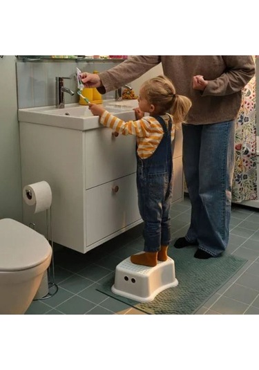 Çocuklar Için Tuvalet Eğitim Seti Tossıg Klozet Adaptörü Ve Försıktıg Kaydırmaz Çocuk Basamağı