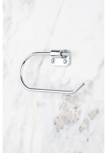 Multistore Mini Serisi Krom Açık Tuvalet Kağıtlığı Wc Kağıtlık Tutucu Gri