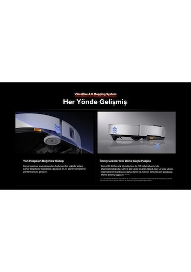 Roborock Saros 10 Akıllı Robot Süpürge Beyaz