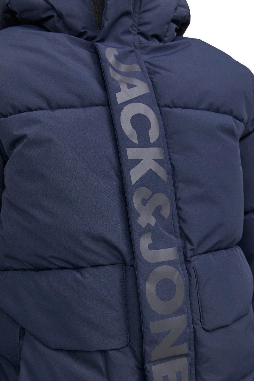 Jack & Jones Jcospeed Puffer Sn Jnr Lacivert Erkek Çocuk Mont 000000000102341352 Lacivert