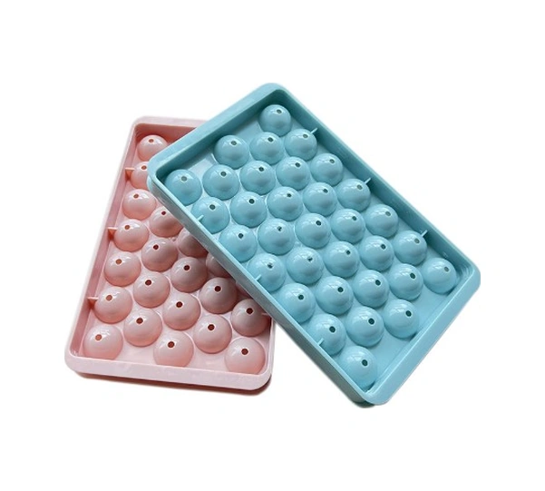 33 Hazneli Küre Buz Kalıbı 2 Renk 5224 Çok Renkli