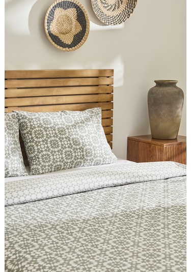 Kaşmir Home Safi Çift Kişilik Nevresim Takımı Gri Gri