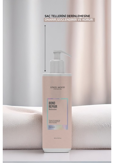 Lewel Mood Premium Bond Repiar Onarıcı Şampuan 400 ML