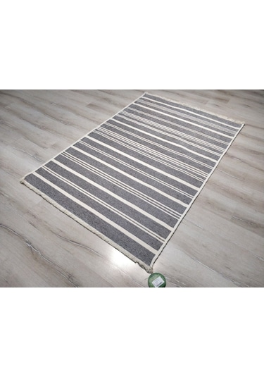 Eko Halı Mondo Kilim Md02 Silver Çift Taraflı Kilim 120X180 Cm
