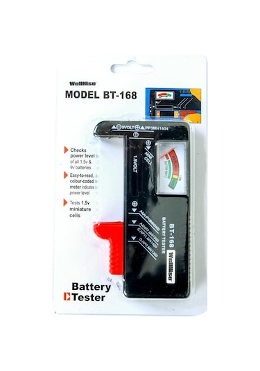 Wellhise Bt-168 Pil Test Cihazı