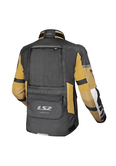 Ls2 X-master Kum-siyah-gri 4 Mevsim Motosiklet Montu