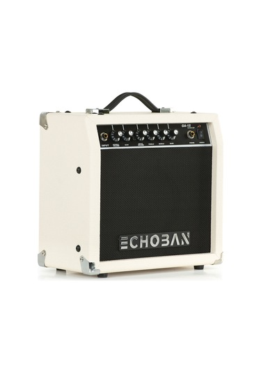 Echoban Ga15 15 Watt Beyaz Gitar Amfisi