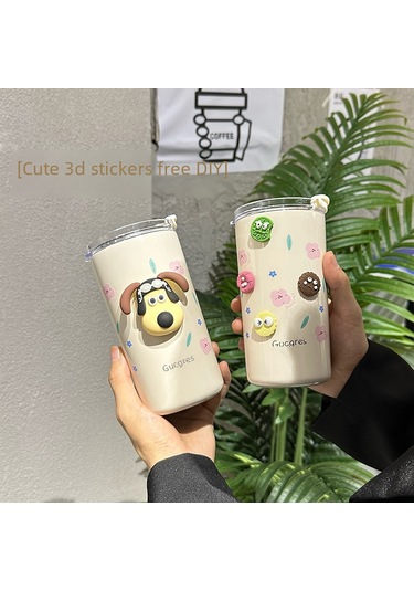 Yifomall 304 Ve 316 Çelik İçtenlikli, 6-12 Saat Isı/sıcaklık Saklama, İki Yollu Þef Ve Þipborulu, Outdoor Uygun, Þeffaf Tasarýmlý, Kolay Temizlenir Bej Termos Bardak Diğer