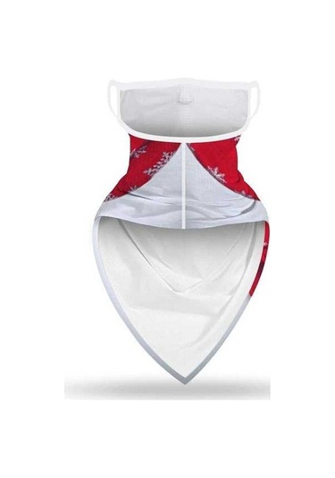 Trendooze Toz Koruyucu Kafatası Maskesi, Bandana, Boyunluğu Ve Kulak Halkaları