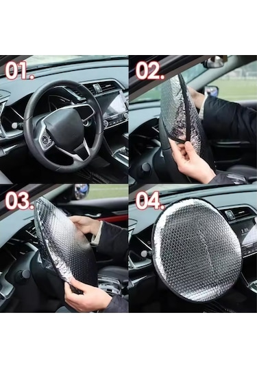 Carub Direksiyon Koruyucu Güneşlik 42 Cm Br1850201