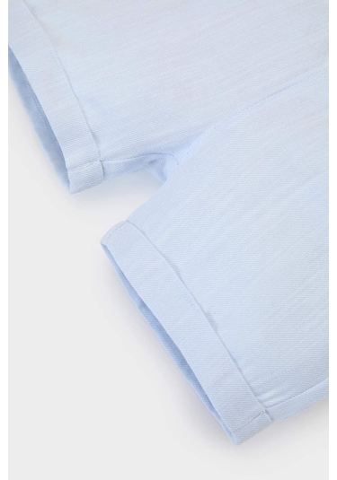 DeFacto Erkek Bebek Beli Lastikli Şort C3420A525SMBE177 Mavi