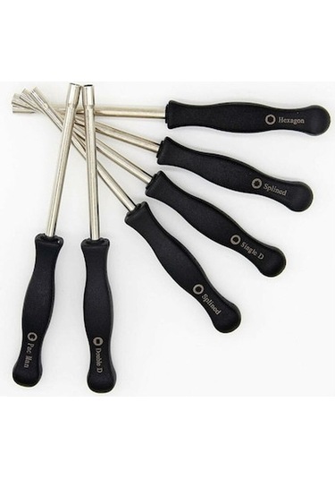 Xiyyadms Husqvarna, Poulan, Echo İçin Karbüratör Ayar Takımı, 6 Parçalı Çok Fonksiyonlu Bakım Seti.