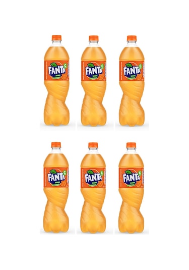 Fanta Portakal Aromalı Gazoz 6 x 1 L