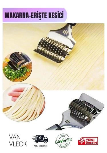 Paslanmaz Çelik Erişte Ve Makarna Kesici