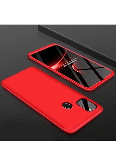 Samsung Uyumlu Galaxy M30s Kılıf Zore Ays Kapak Kırmızı