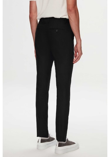 Twn Siyah Gabardin Kumaş Pantolon 3ef03hc083451 Siyah