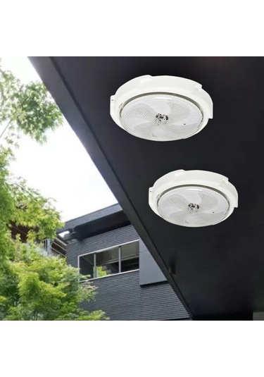 Tenfowee Güneş Enerjili 45w Led Tavan Lambası - 50 Işık, Ip66 Su Geçirmez, Uzaktan Kumandalı, 25m² Aydınlatma Beyaz