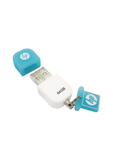 Vkemall Hp V175w 64gb Usb2.0 Bellek Sticki - Kauçuk Malzeme, Su/dolgu/şok Dayanıklı, Mini Taşınabilir Veri Transferi