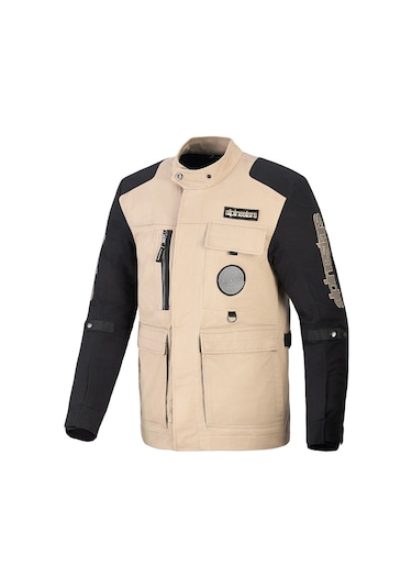 Alpinestars Dice Korumalı Motosiklet Montu Açık Gri