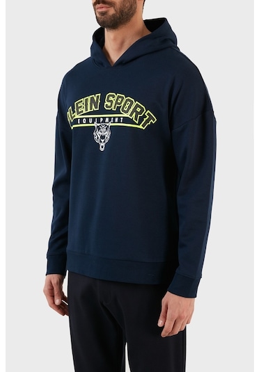 Plein Sport Erkek Sweat Fıps21985 Lacivert