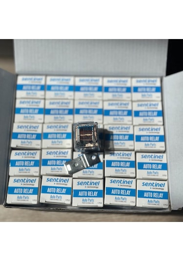 Sentinel Mini Röle Şeffaf 12v 40a 5p 87a Ledli 25 Adet