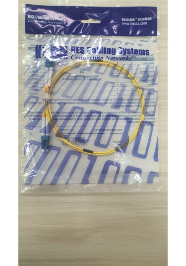 Hcs Fiber Optik Patch Cord Kablo Lc-lc Dx Single Mode 1m