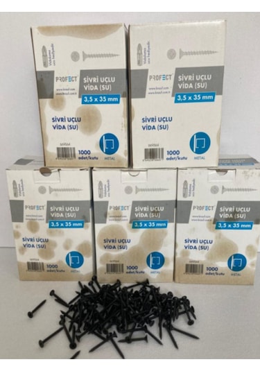 Knauf Sivri Uçlu Alçıpan Vidası 3,5x35mm 1.000 Adet Uç